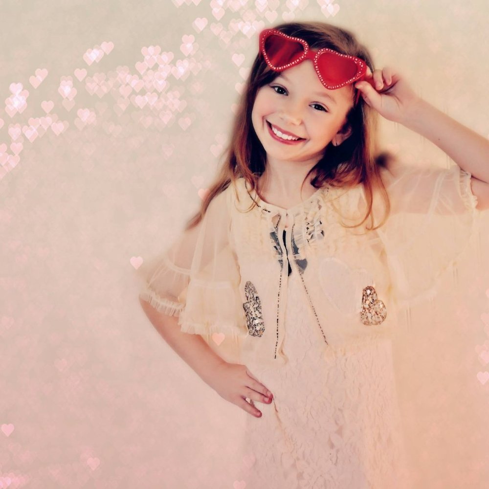 Sheer Girls Couture Sequin Shrug - Picture 4 of 12